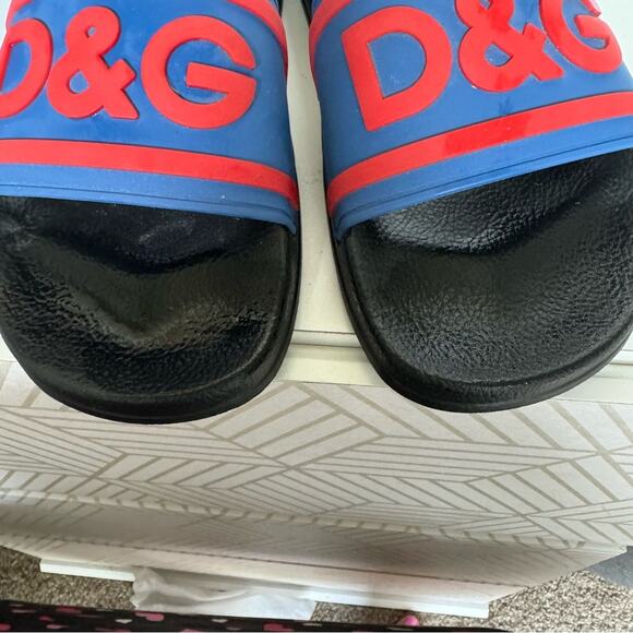 Dolce & Gabbana Rubber Unisex Pool Slides main image 7